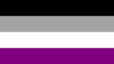 Wholesale ASEXUAL rainbow PRIDE 3 X 5 FLAG ( sold by the piece )